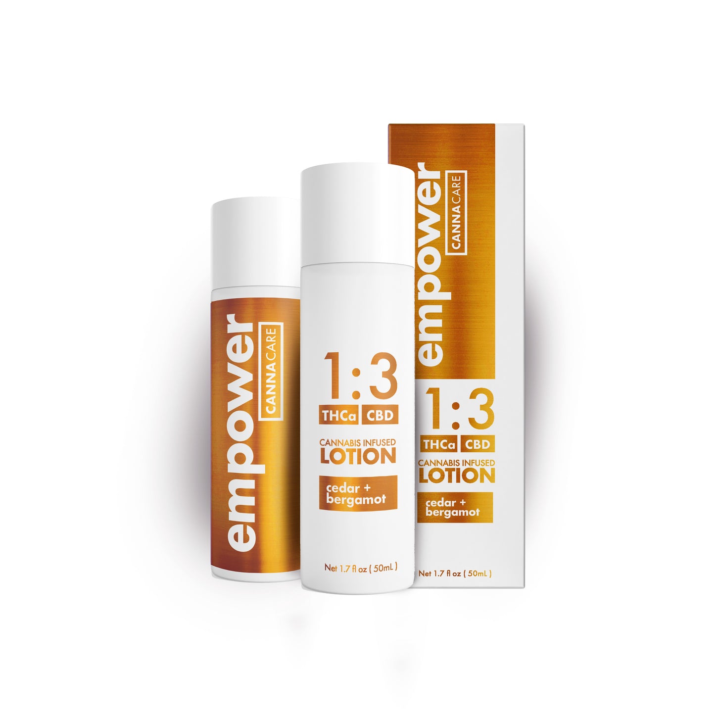 Empower™ Cannabis Infused Lotion - Cedar + Bergamot